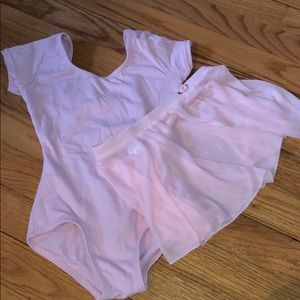Girls ballet outfit leotard and skirt